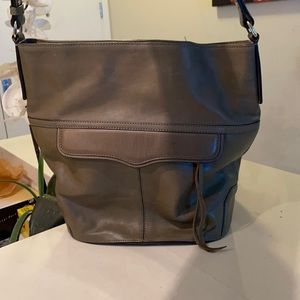Rebecca MinkOff Deep Green Tote!